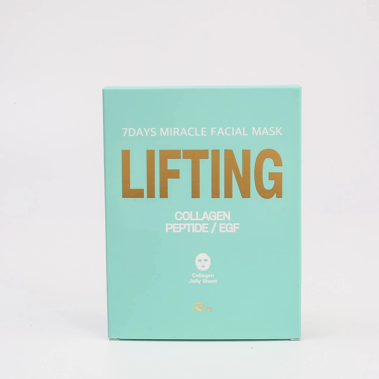10 Pack Lifting Face Mask Instant Lifting & Glowing Face with Hydrolyzed Collagen and EGF Peptide