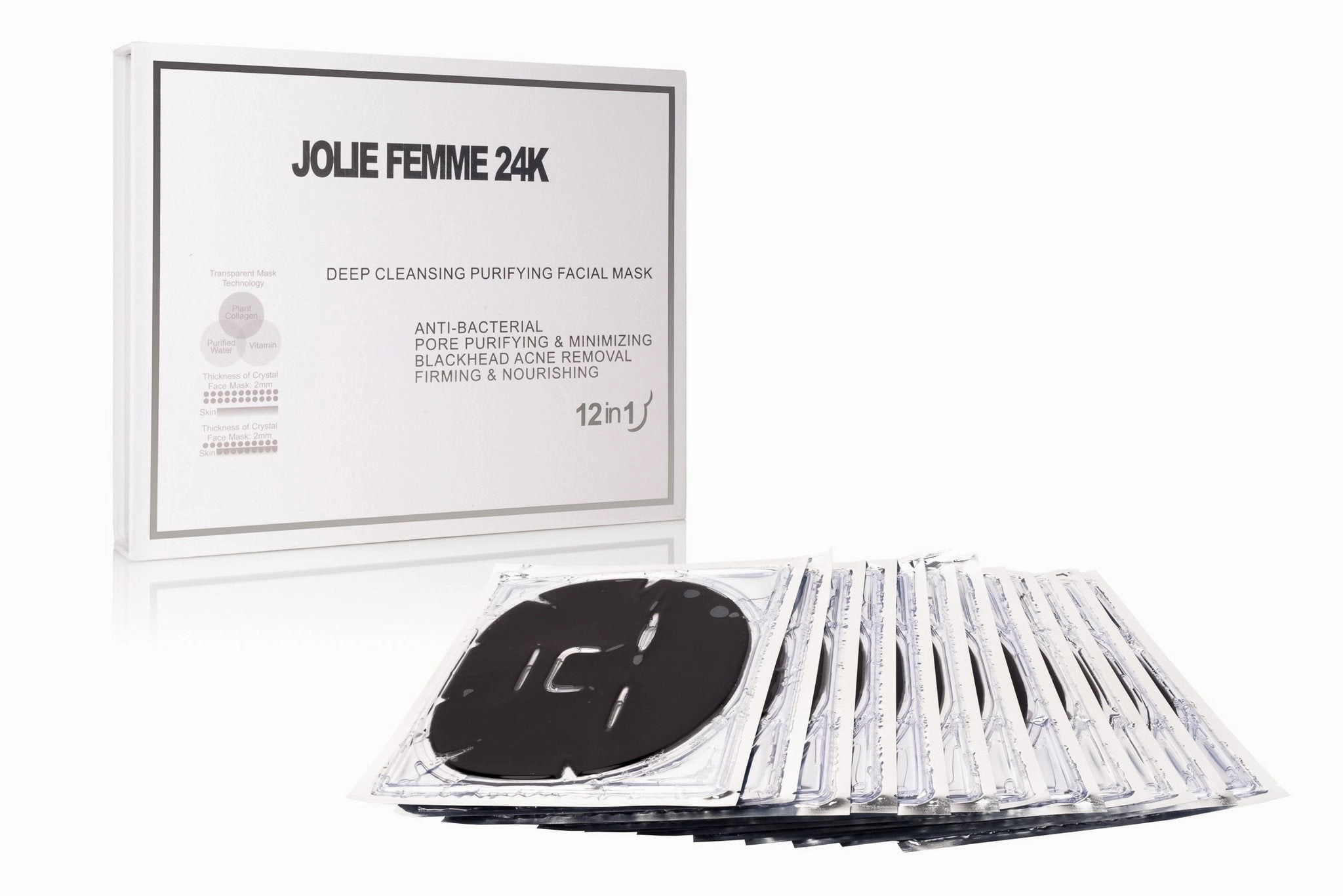 12in1 Deep Cleansing Purifying Facial Mask