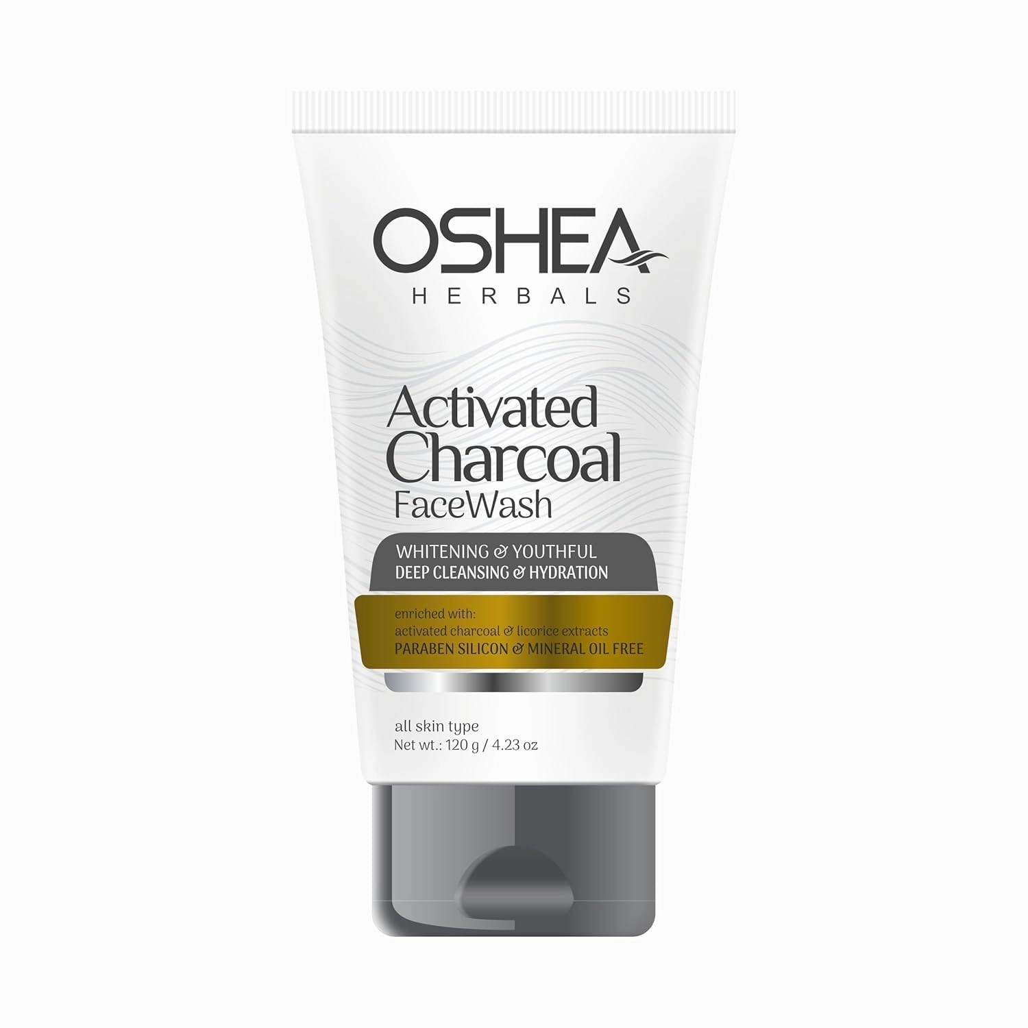1.IIO's_heaII Herbals Activated Charcoal Facewash For Men and Women | Cleanses Black Heads & Uneven Skin Tone with Activated Charcoal & Licorice Extracts | Paraben, Silicon & Mineral Oil Free - 120g