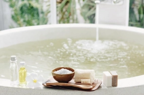2/Pack Epsom Bath Soak Salt Lavender & Essential Oils 36.4 oz Sleep, Soothing Calming & Muscle Relaxing