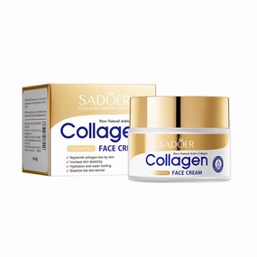 2 Pack For SADOER Collagen Firming Cream.Moisturizes and soothes the skin 60g