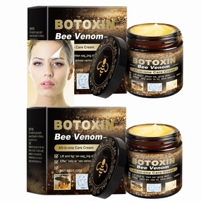 2 Pcs Botoxin Bee Venom Cream, Bee Venom Skin Treatment Cream, Wrinkle Removal, All-In-One Moisturizing for All skin Types