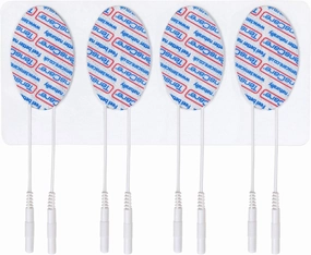4 Reusable Pairs of face Electrode Pads (Firming, Lifting and reducing Wrinkles)