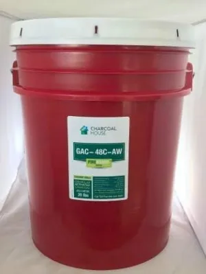 4x8 AW Coconut Shell Granular Acitvated Charcoal - 20lbs - Ideal for Home Air Filters, such as Aller Air Units