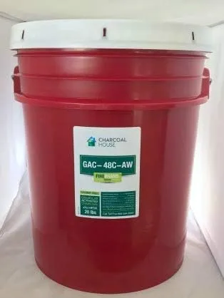 4x8 AW Coconut Shell Granular Acitvated Charcoal - 20lbs - Ideal for Home Air Filters, such as Aller Air Units