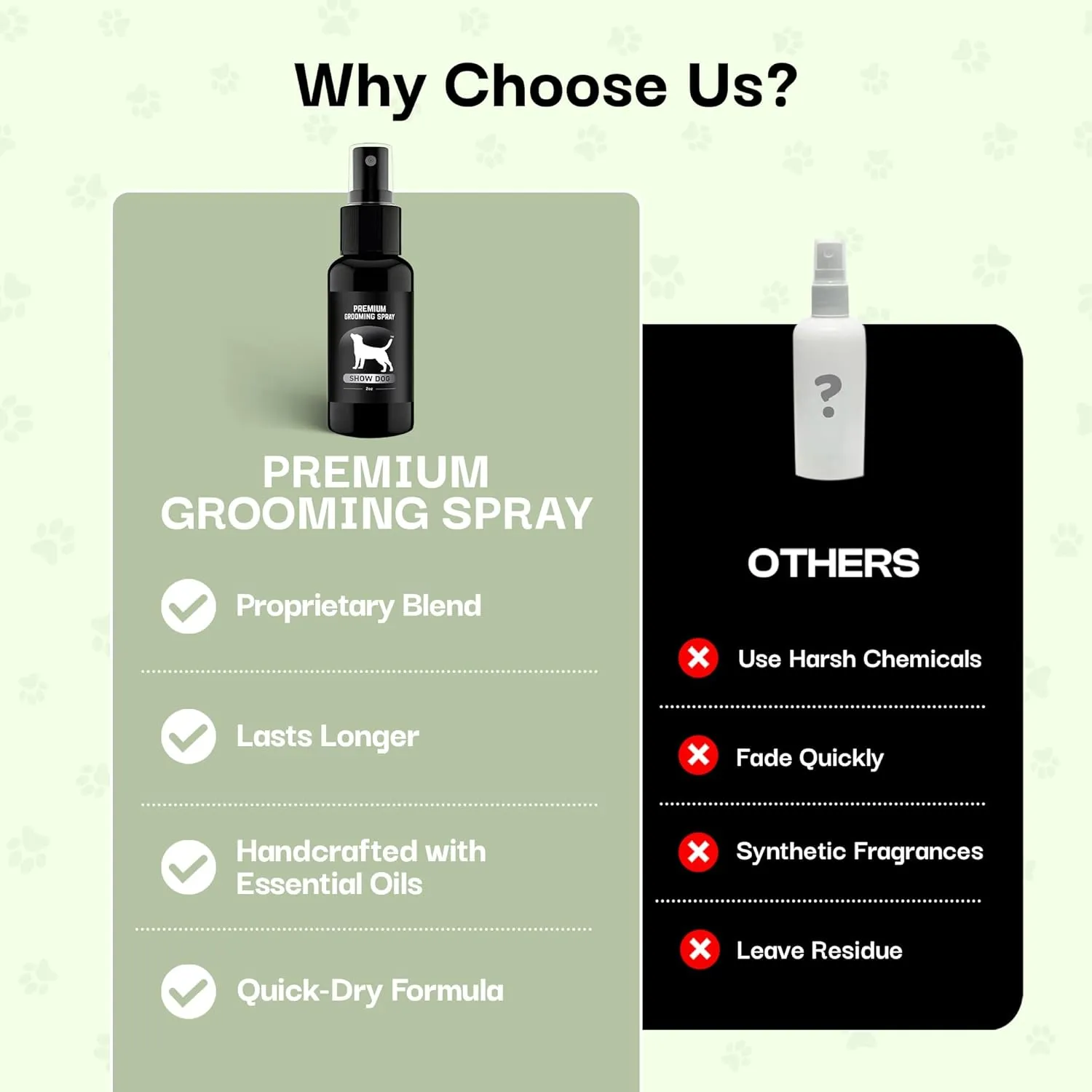 605Products Premium Dog Cologne & Odor Eliminator - Long Lasting Puppy Perfume, Deodorant & Grooming Spray with Essential Oils, 2oz Show Dog (3-Pack)