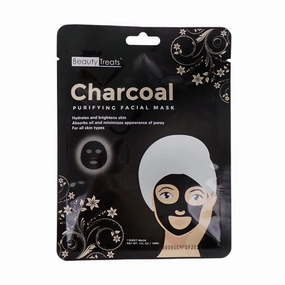 (6 Pack) BEAUTY TREATS Charcoal Purifying Facial Mask