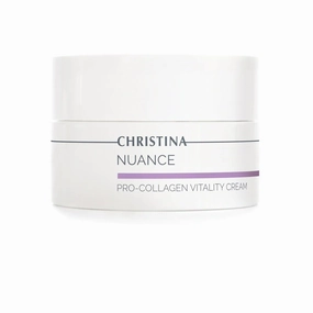 -CHRISTINA- Nuance Collagen Face Cream – Firming & Moisturizing Treatment for Women – Reduces Wrinkles & Restores Elasticity – Skin Repair with Peptides & Vitamin C – Deep Hydration – 1.7 oz