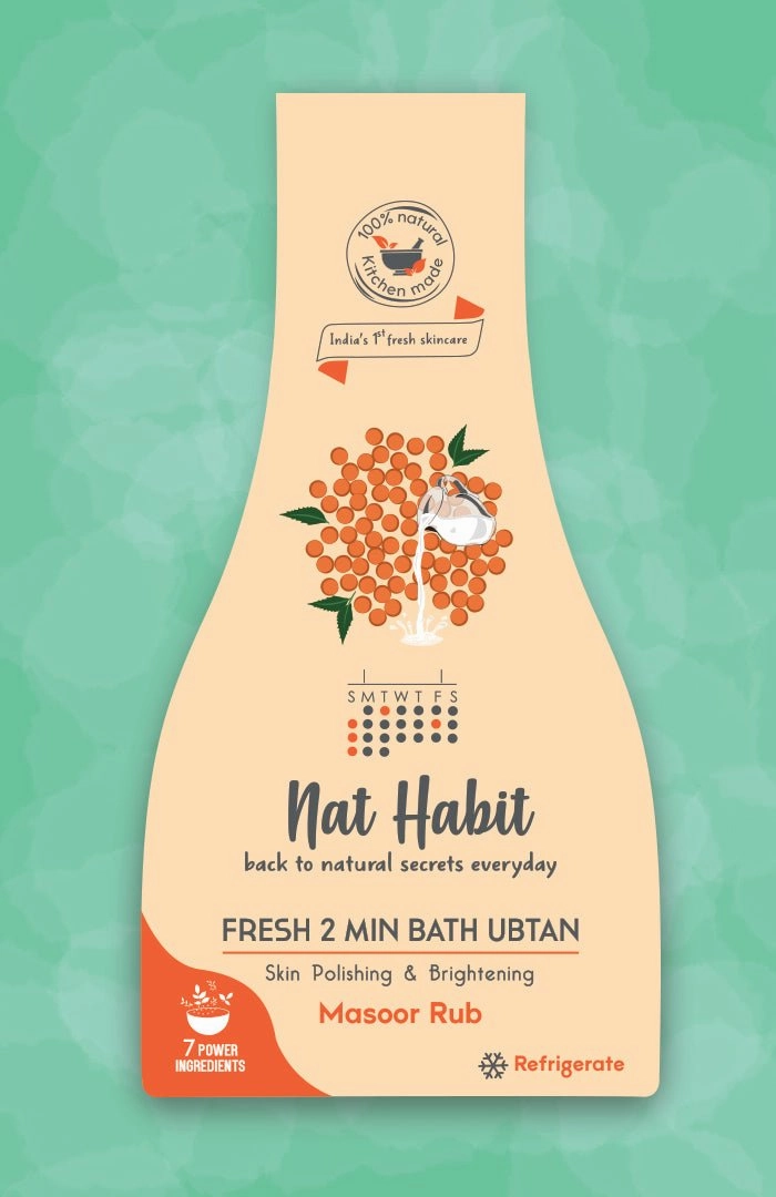 <strong>Masoor Rub Bath Ubtan</strong> <br><i>Skin Polishing & Brightening</i>