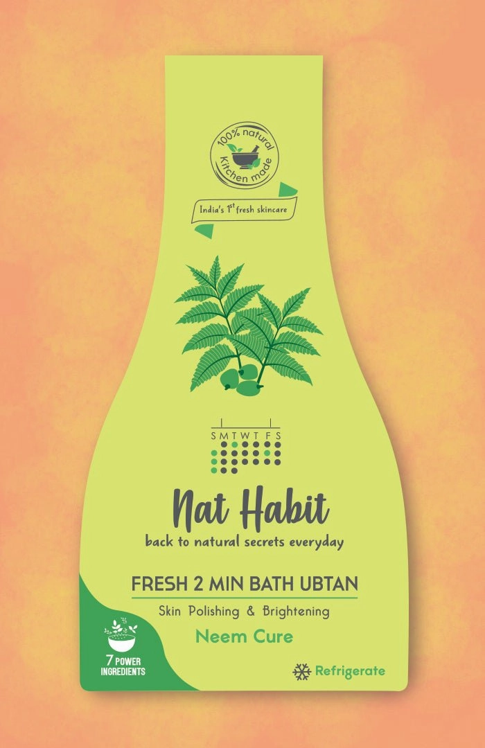 <strong>Neem Cure Bath Ubtan</strong> <br><i>Skin Polishing & Brightening</i>