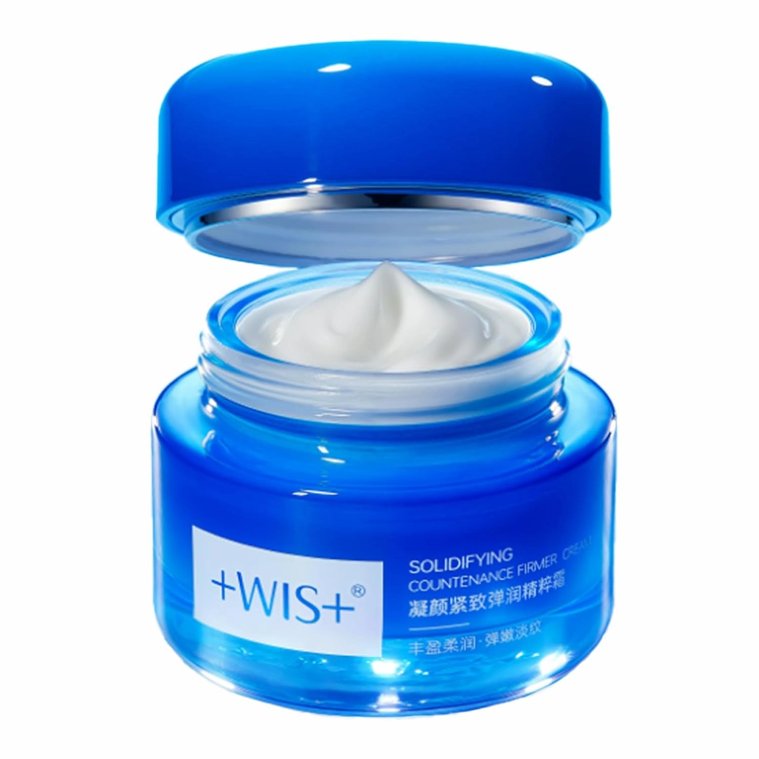  WIS  6X Peptide Collagen Booster Cream, Anti Aging Firming Face Cream with Hyaluronic Acid for All Skin Types, Safe on Sensitive Skin (1.76 fl.oz)