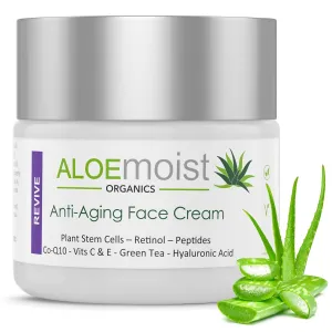 Advanced Retinol Cream for Face | Revive Anti Aging Face Cream for Women & Men - Topical Retinoid Wrinkle Repair Day or Night Moisturizer – Organic Retinol Facial Moisturizer for Aging Skin Care
