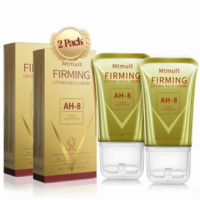 AH-8 Firming Neck Cream, Neck Creams for Tightening and Firming, Neck Cream Tightening Lifting Sagging Skin, Hydrolyzed Collagen, Ceramide NP, Allantoin, Lifting Cream for Women & Men (Pack 2)