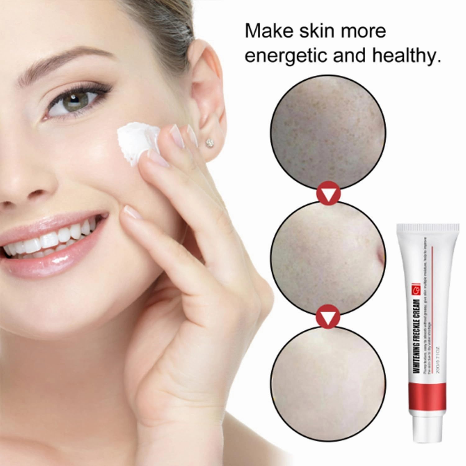Aimierbuy Whitening Freckle Cream, Aimierbuy Skin, Moisturizes and Brightens Skin, Natural Herbal Formula Reduce Spots and Fine Lines, Anti-Aging, Even Skin Tone (5)