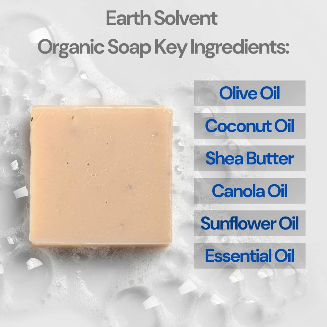 All Natural Organic Cold Process Bar Soap Made from All Natural Ingredients No Harsh Chemicals Formulated for Sensitive Skin 5oz (Patchouli, Eucalyptus Aloe, White Tea Ginger) Pack of 3