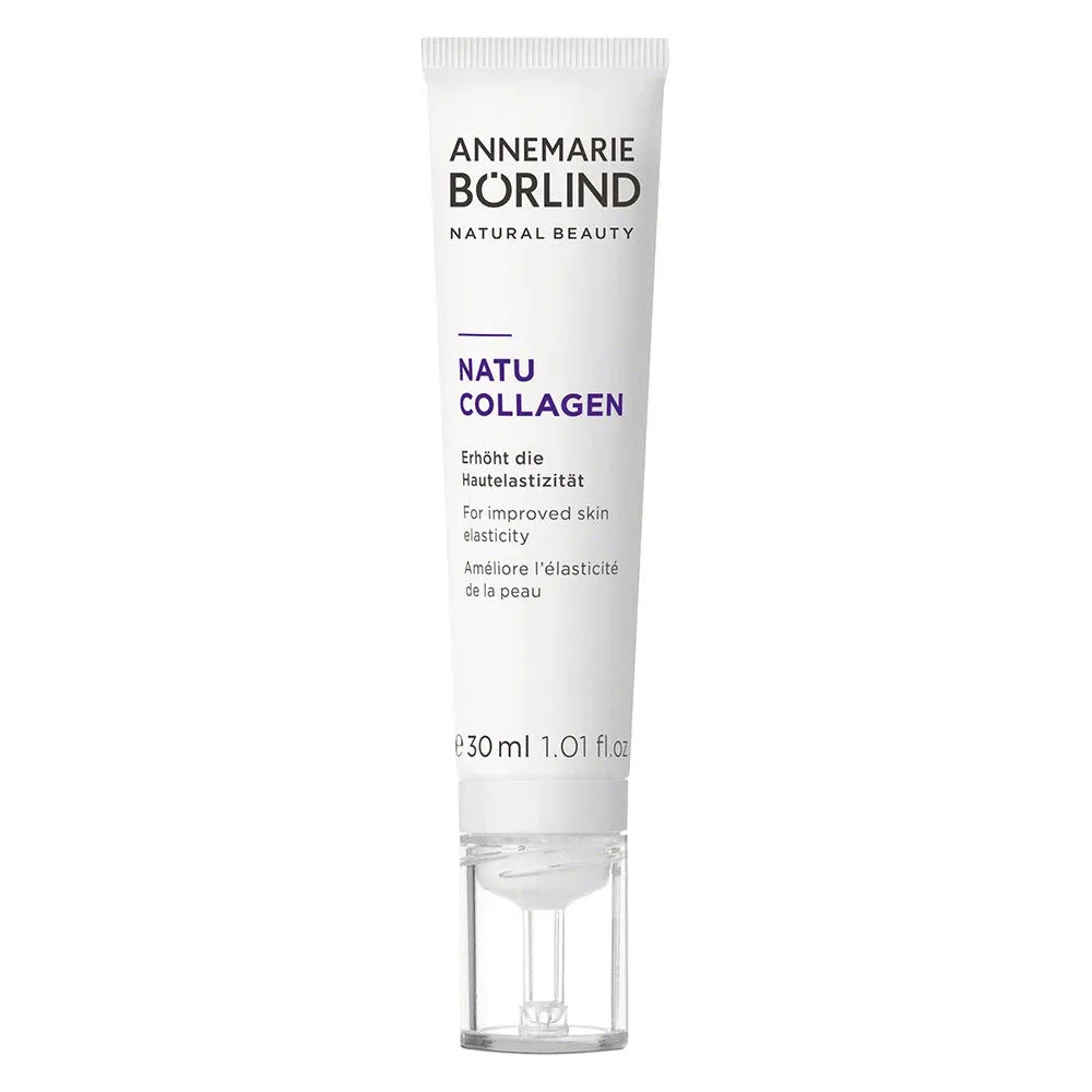 ANNEMARIE BÖRLIND - NATU COLLAGEN BOOST Facial Fluid - toning, firming and moisturizing facial care, with botanical collagen and plant-based protein, vegan, 1.01 Fl. Oz.