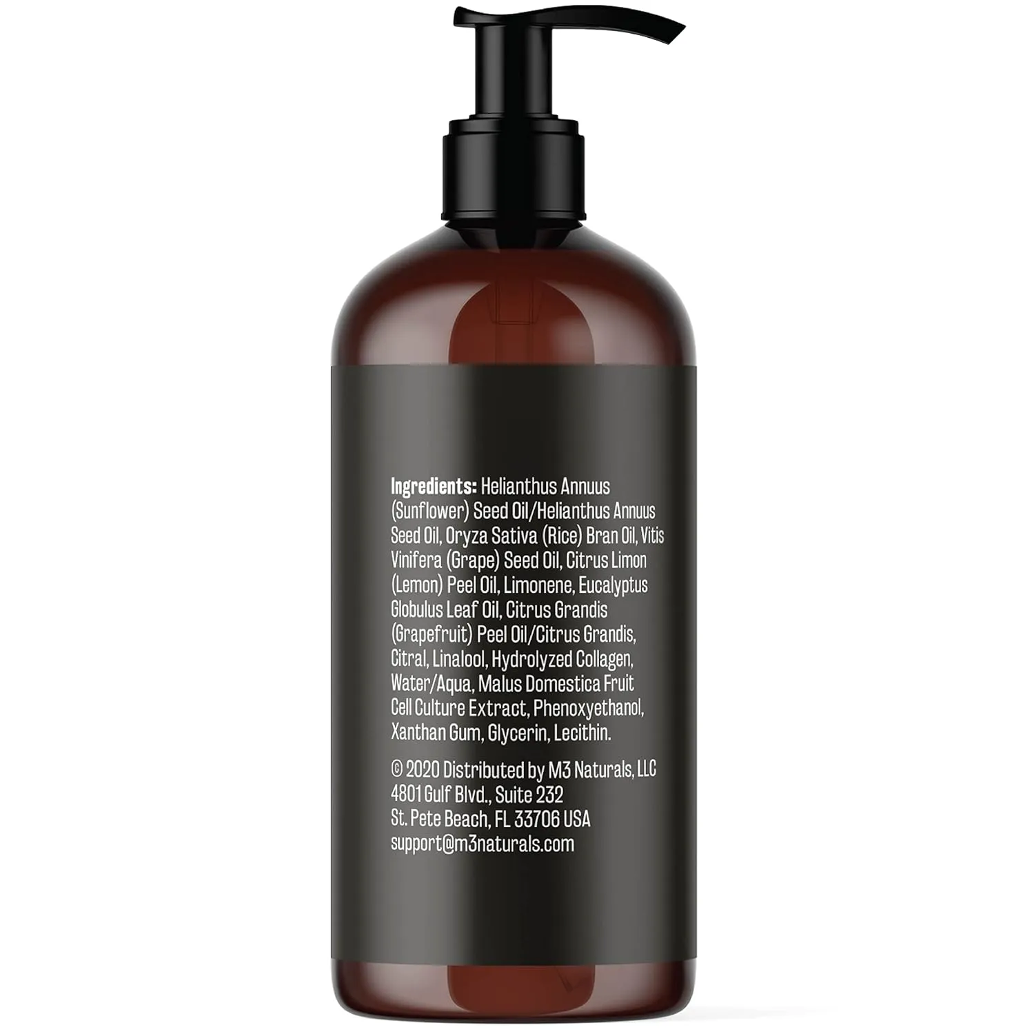 Anti Cellulite Massage Oil – Firming Body Oil with Collagen & Stem Cell | Skin Tightening, Anti-Aging & Cellulite Remover for Legs | with Natural Oils & Refreshing Aroma – 8 Fl Oz by M3 Naturals
