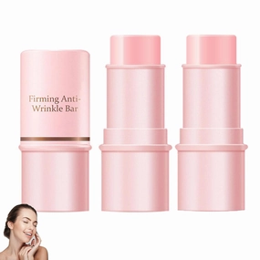 Anti Wrinkle Hydrating Moisturizing Multi Balm Stick, Tight and Fine Line Resistant Firming Collagen Bar Balm Stick,For Face, Under Eyes Neck (2pcs)