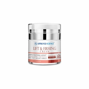 Approved Science Lift and Firming Cream - Enhance, Tighten, Plump, Nourish Bust and Bum - Paraben and Soy Free - Natural Fragrance - 1.7 Fl Oz.