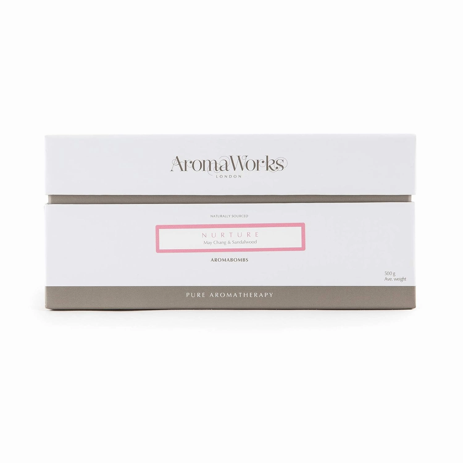 Aromaworks Nurture Aromabomb Duo - Creates A Luxurious and Therapeutic Experience - Envelops You in The Scents of Purity - Key Ingredients of Chamomile, Lavender and Geranium - 2 X 8.81 Oz Bath Bomb