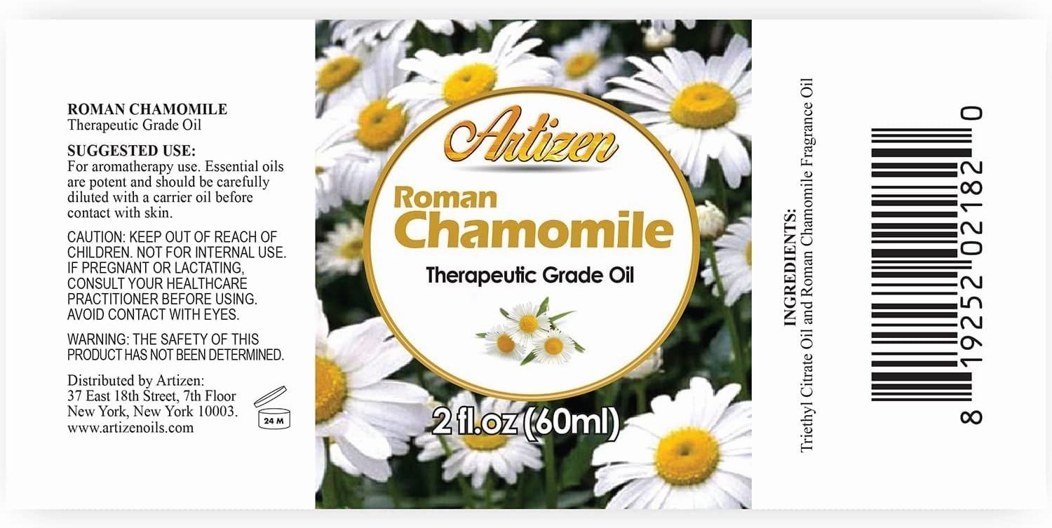 Artizen 2oz Oils - Chamomile Roman Essential Oil - 2 Fluid Ounces