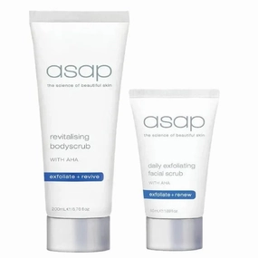asap Exclusive Face and Body Exfoliation Set
