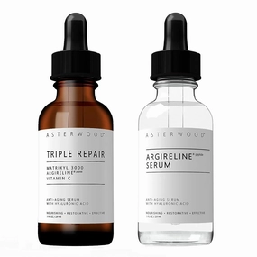Asterwood Triple Repair Matrixyl 3000 1 oz   Argireline Peptide Serum 1 oz