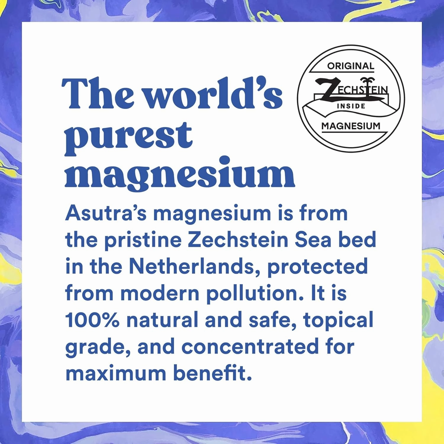 ASUTRA Magnesium Body Butter Lotion with Lavender Scent, 7 oz - Soothing Shea Butter & Almond Oil Moisturizer, Premium-Quality Magnesium Oil, Lavender Essential Oil