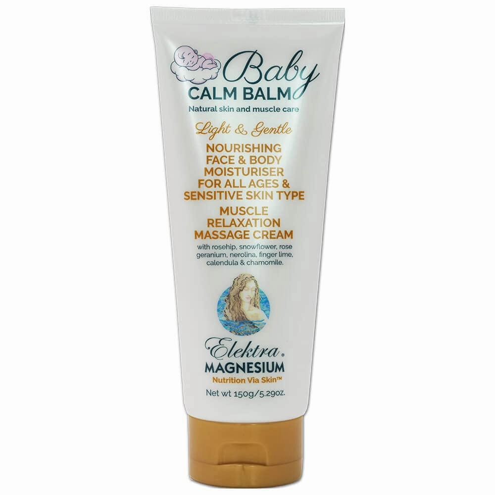 Australian Made Baby Calm Balm 150g Nappy Rash Ointment Has a Unique Dual Action to Help Treat and Prevent Nappy Rash, Soothing and Hydrating Baby Skin