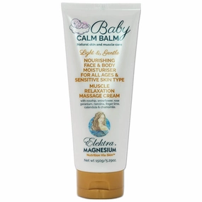 Australian Made Baby Calm Balm 150g Nappy Rash Ointment Has a Unique Dual Action to Help Treat and Prevent Nappy Rash, Soothing and Hydrating Baby Skin