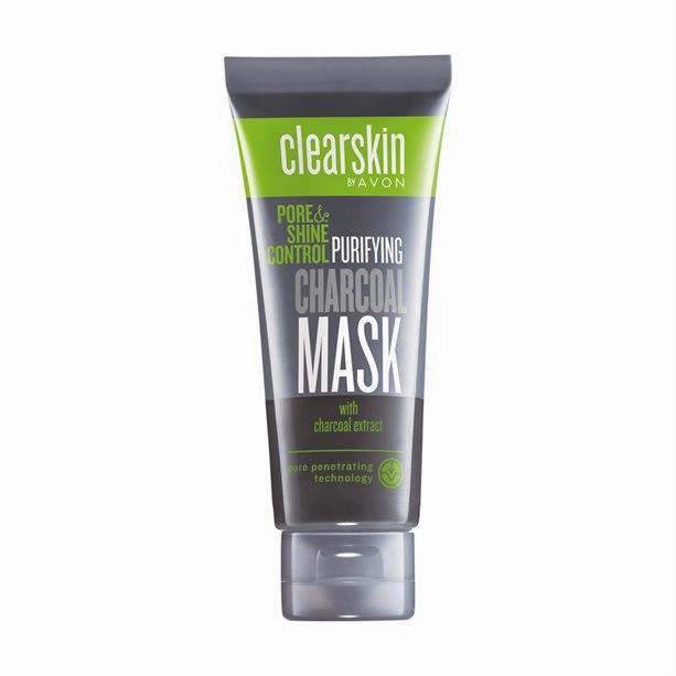Avon Clearskin Charcoal Face Mask with Shine Control - 75ml