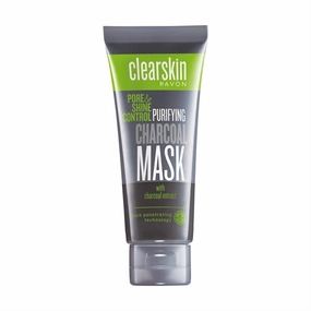 Avon Clearskin Charcoal Face Mask with Shine Control - 75ml