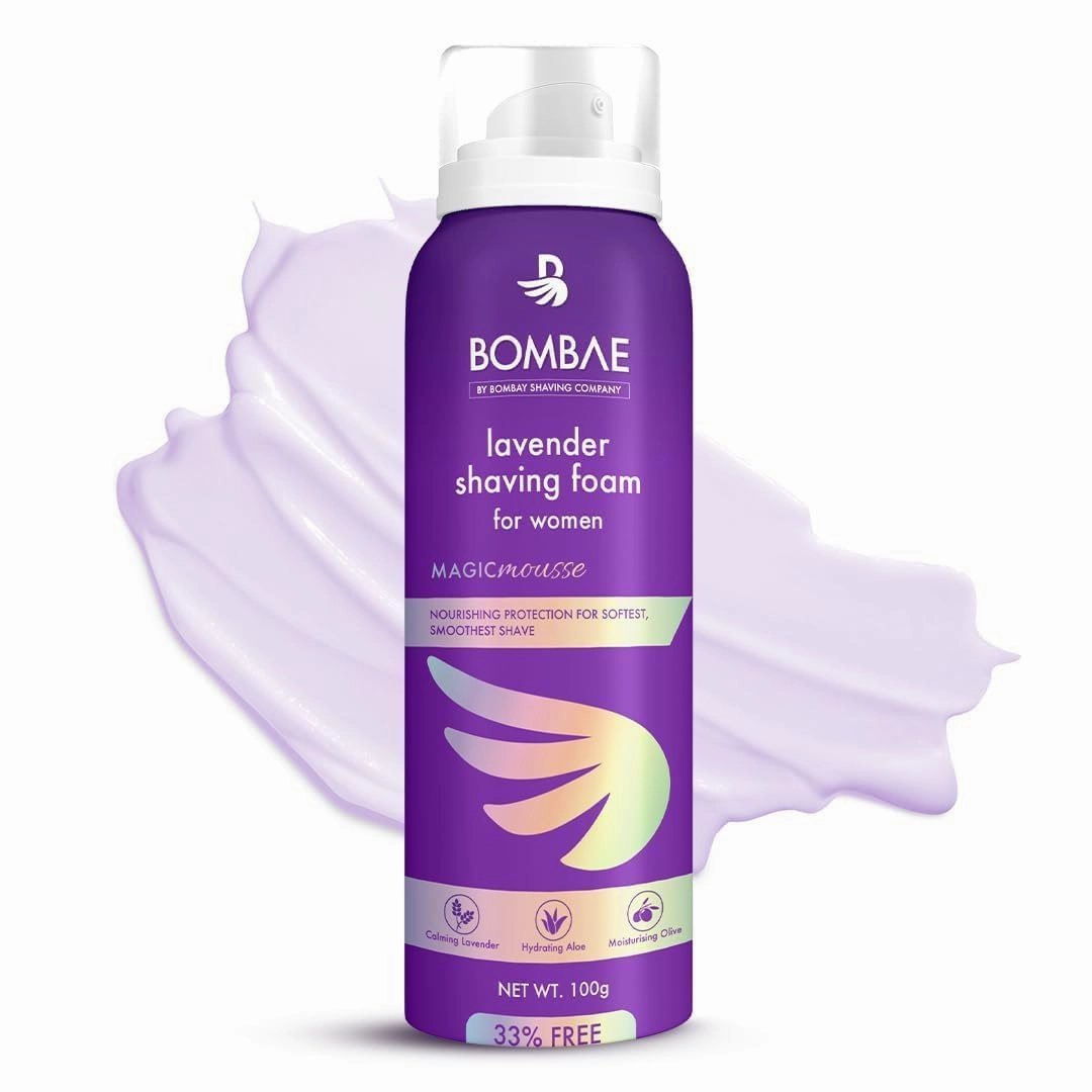 B.ombae L.avender Shaving Foam - 100g For Women