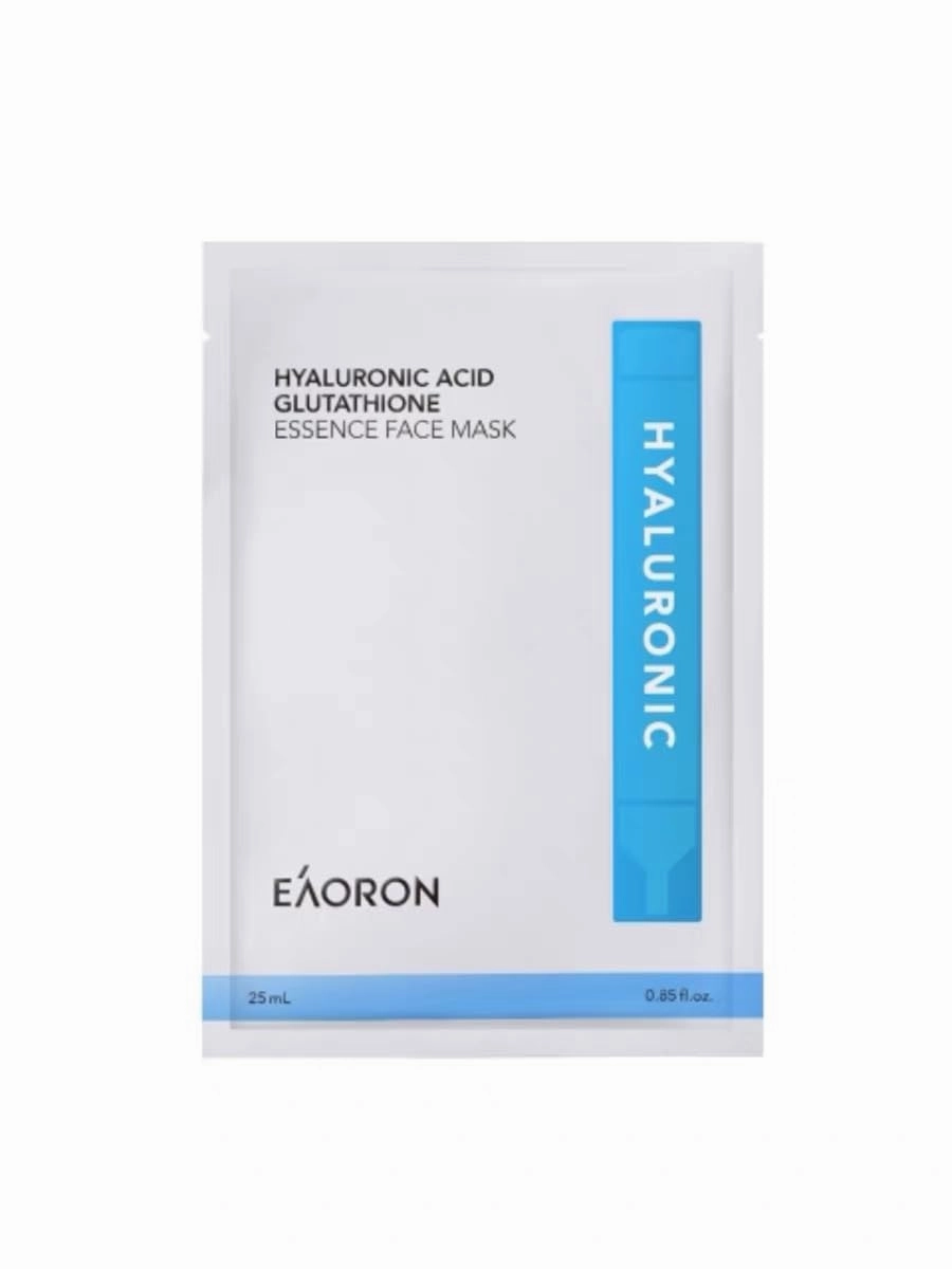 BAROBO 1 BOX NEW Hyaluronic Acid Essence Facial Mask, Deep Hydrating, All Day Moisturising, Nourishing & Firming, 25 ml / 0. 85 fl. oz * 5 Piece, White
