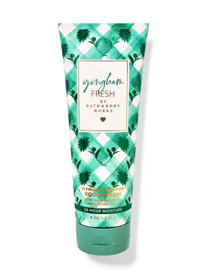 Bath and Body Gingham Fresh Ultimate Hydration Body Cream | 8 Oz
