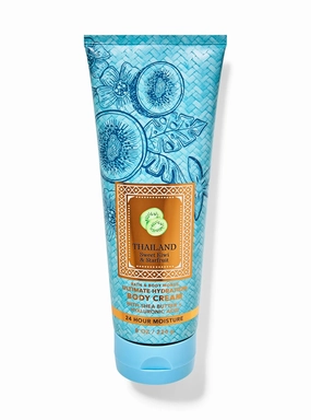 Bath and Body Thailand Sweet Kiwi & Starfruit Ultimate Hydration Body Cream | 8 Oz