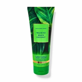 Bath and Body Waikiki Beach Coconut Ultimate Hydration Body Cream - 8 Oz
