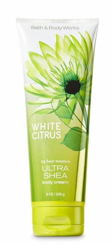 Bath and Body White Citrus Ultimate Hydration Body Cream | 8 Oz