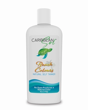 Beach Colours Natural Self Tanner, 6oz - Sunless Instant Self-Tanning Lotion for Women, Paraben-Free, Fragrance-Free, No Orange Streaks, Fake Bronzing Lotion for Face and Body Glow, For All Skin Types