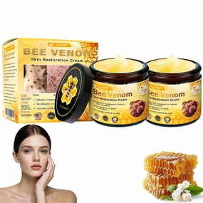 Bee Venom Skin Restoration Cream, Bee Venom Skin Treatment Cream for Face & Body, Bee Venom cream for Women & Men - Day & Night Use (2)