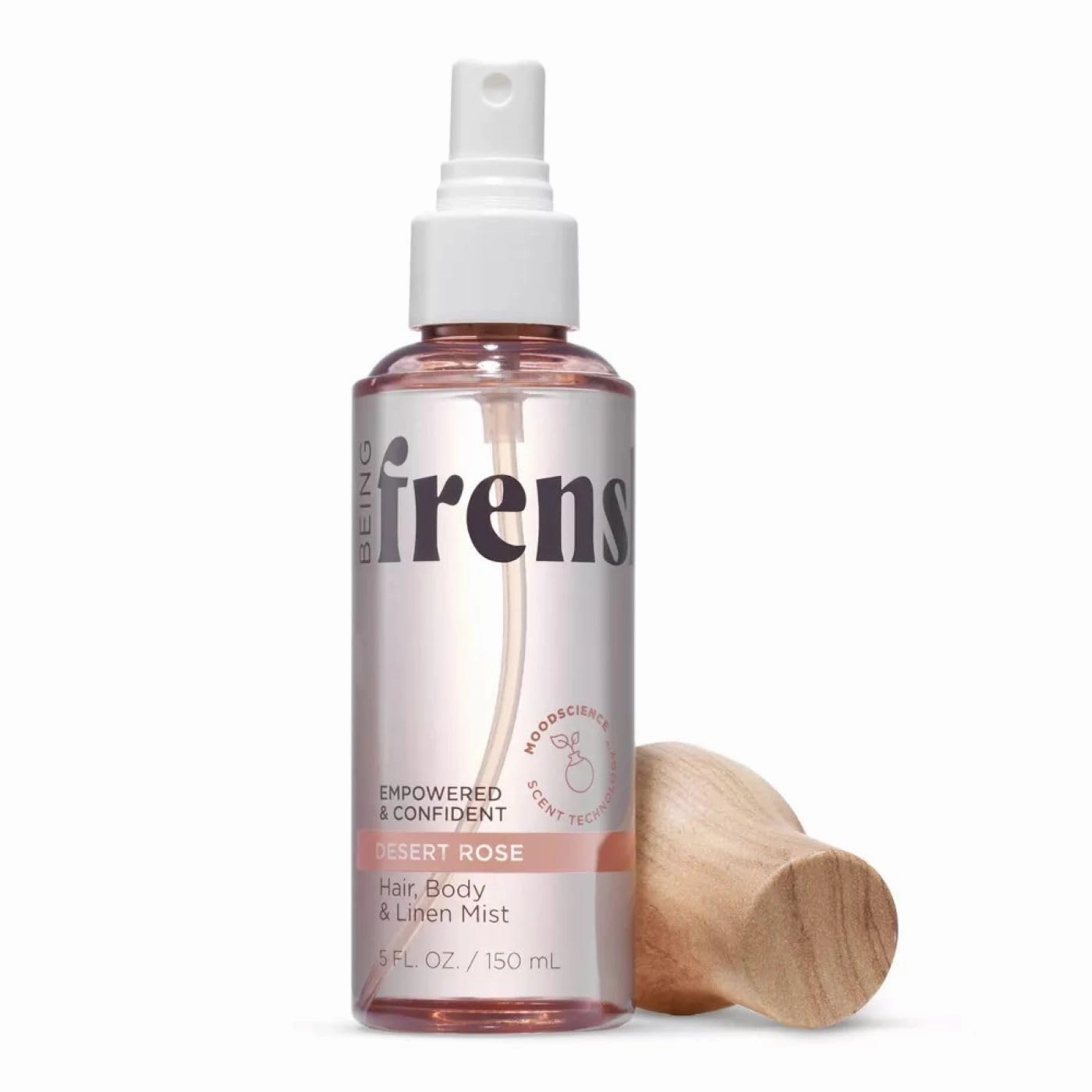 Being Frenshe Hair, Body & Linen Mist Body Spray with Essential Oils - Desert Rose - 5 fl oz