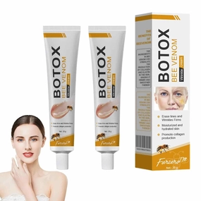 Biancat Botoxlux Bee Venom Lift Cream, Botox Bee Venom Wrinkle Removal Cream, Anti Wrinkle Firming Multi Purpose Botox Wrinkle Cream for All Skin Types (2 Pack)