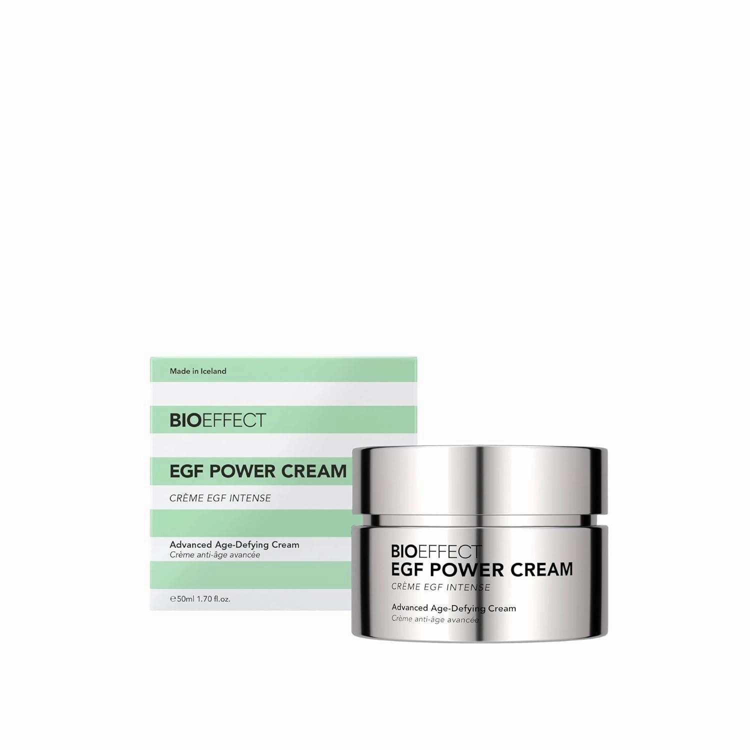 Bioeffect EGF Power Cream Anti-Aging Facial Moisturizer With Niacinamide, Hyaluronic Acid, Growth Factor for Collagen, Wrinkles, Age or Dark Spots, A Firming, Hydrating Treatment For Face And Neck