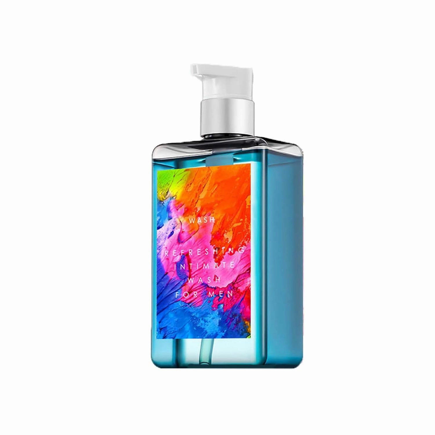 Blue Perfume Scent Refresh Intimate Body Wash for Men, Natural PH Balance Mens Intimate Wash, Daily Hygiene Wash for Male Care, Gentle Cleanser (1, blue)