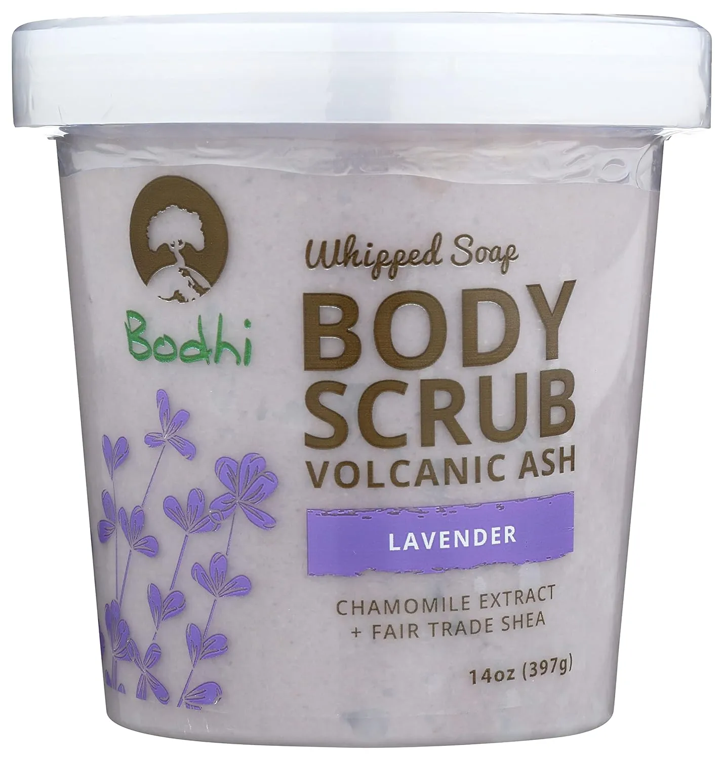 BODHI HANDMADE SOAP Lava Lavender Whipped Soap, 14 OZ