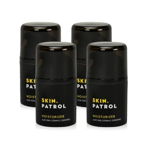 Bump Patrol Everyday Skin Moisturizer - Aloe Vera, Vitamin E, Chamomile Guards Against Razor Bumps, Ingrown Hairs - 1.68 Ounces - Pack of 4