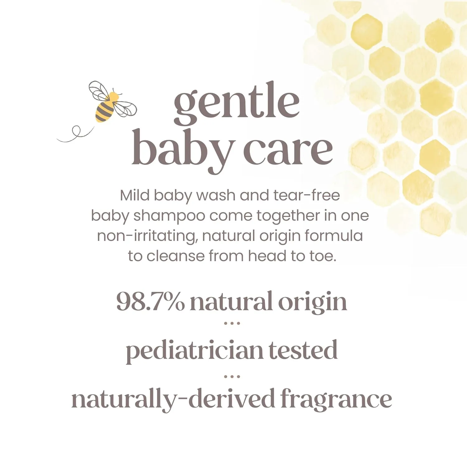 Burt's Bees Baby Shampoo and Body Wash Bundle, 2 Original and 1 Calming with Lavender Tear Free Baby Soap, 12 Fl Oz , 3 Count
