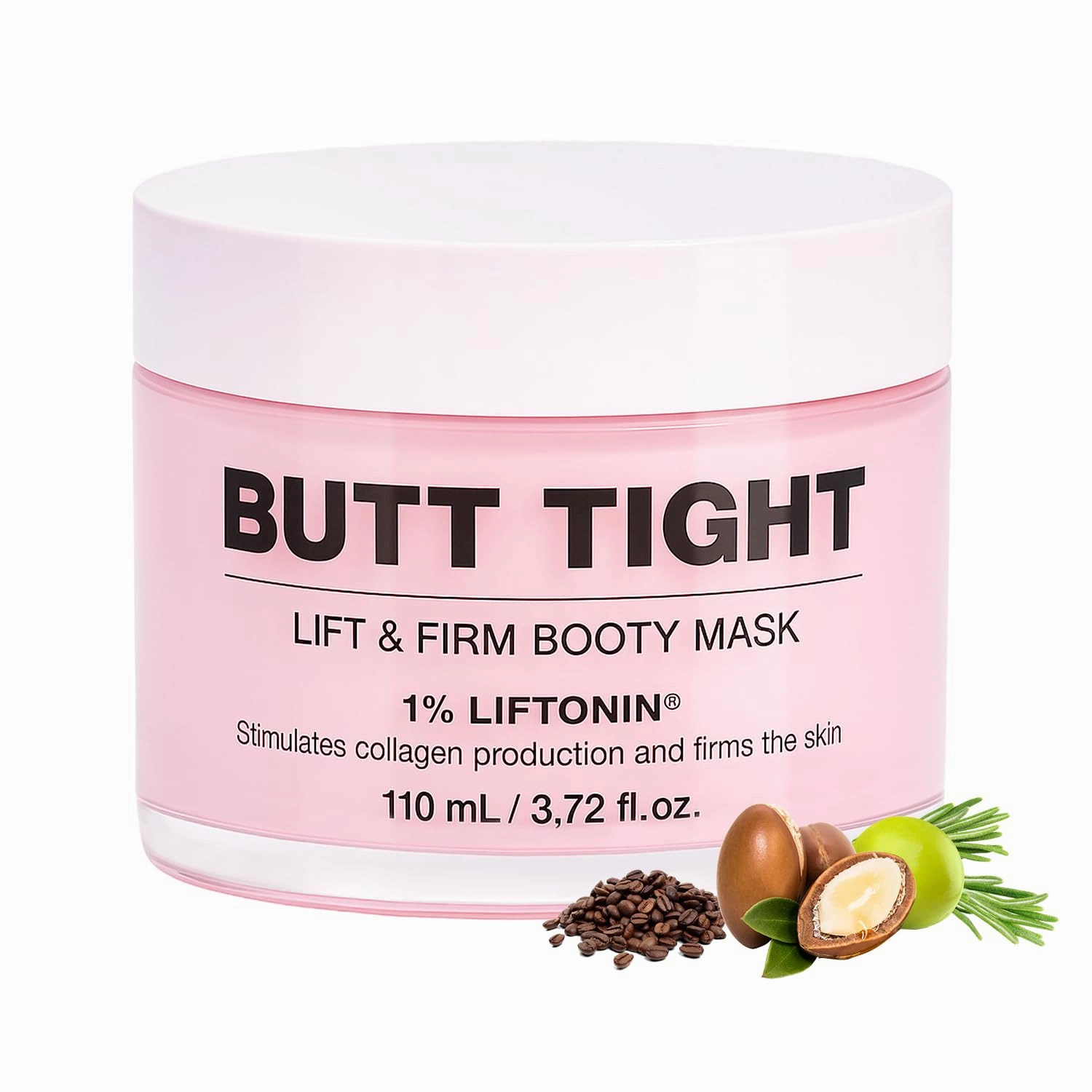 Butt Firming and Lifting Cream Cellulite Cream, Firming Lotion for Cellulite and Stretch Marks Reduce Sagging Skin Lift & Firm Body Mask for Booty, Legs & Belly Skin Care 3.72 fl.oz.