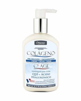 C5 Age Anti-Aging & Anti-Wrinkle Cream with 5 Collagen Peptides – Hydrating & Firming Facial & Body Treatment for Younger, Smoother Skin IPHARMA