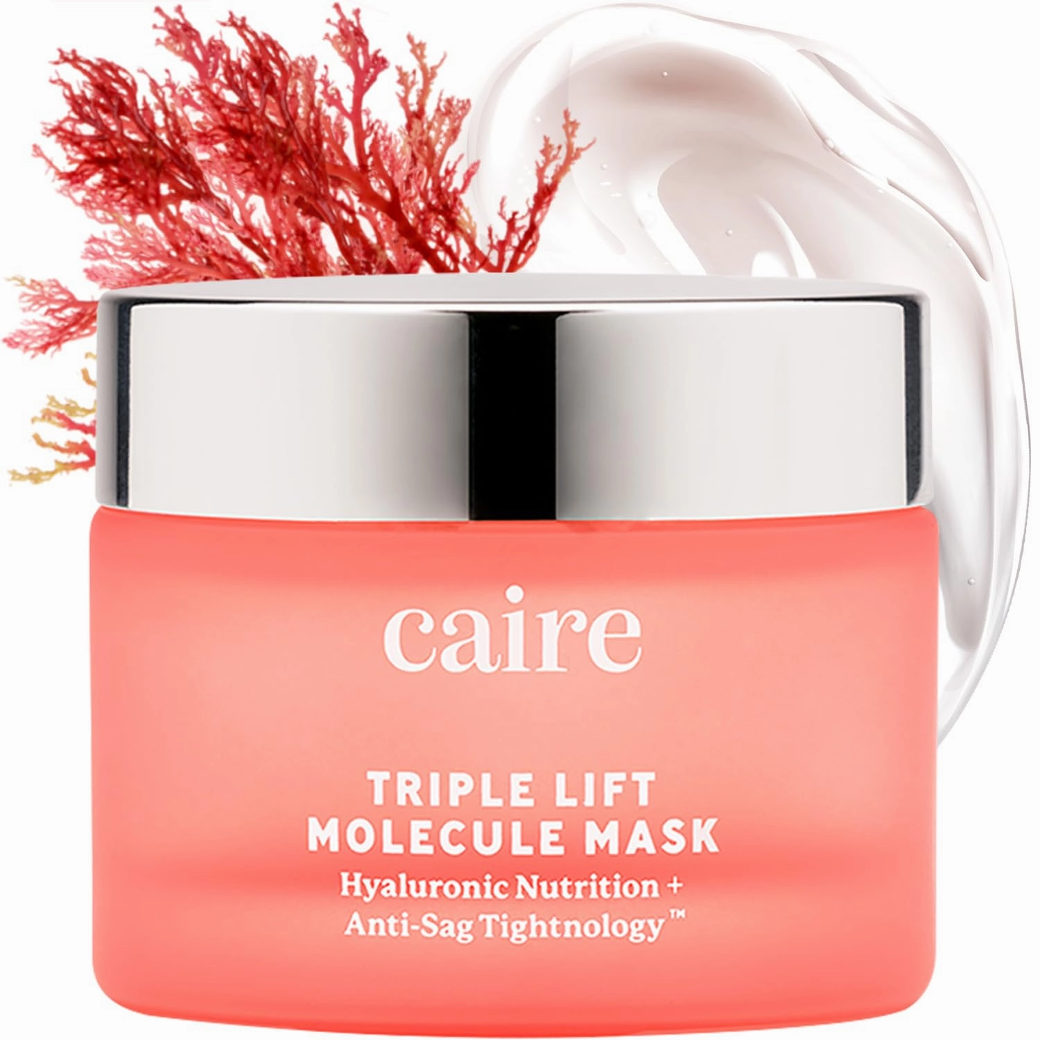 Caire Beauty Anti Aging Hyaluronic Acid Gel Cream Face Lift Molecule Mask, Skin Lift Gel Moisturizer For Face, Neck and Chest - 40 ml